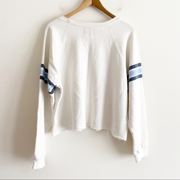 Free People X Retro Brand Raised by waves crew sweatshirt - Picture 5 of 10